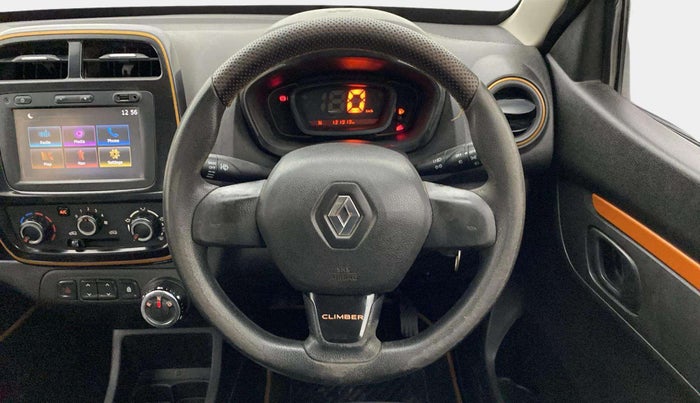 2017 Renault Kwid CLIMBER 1.0 AMT, Petrol, Automatic, 1,31,914 km, Steering Wheel Close Up
