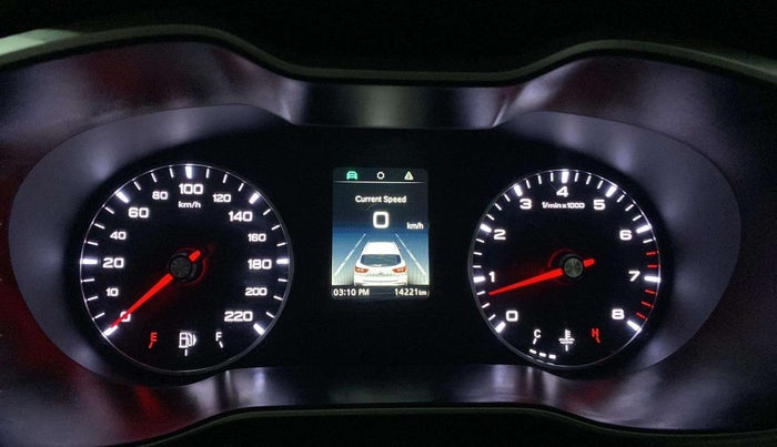 2022 MG ASTOR SUPER EX 1.5 MT, Petrol, Manual, 14,201 km, Odometer Image