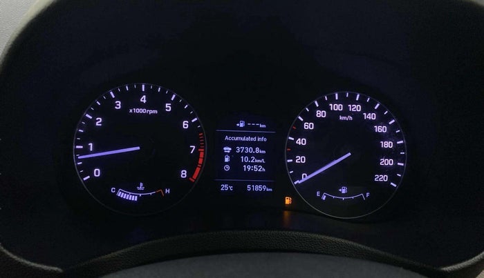 2018 Hyundai Creta SX (O) 1.6 PETROL, Petrol, Manual, 51,843 km, Odometer Image