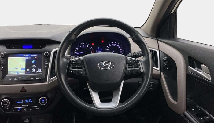 2018 Hyundai Creta SX (O) 1.6 PETROL, Petrol, Manual, 51,843 km, Steering Wheel Close Up