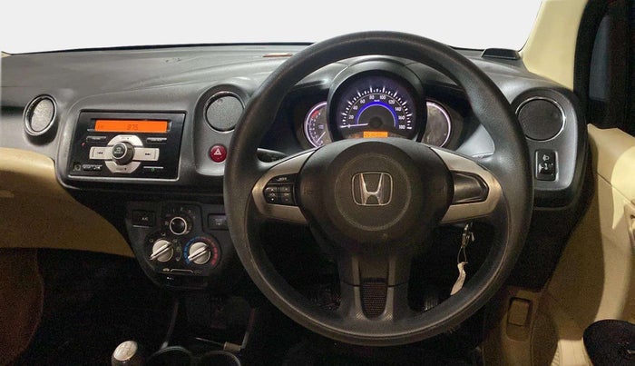 2014 Honda Brio S MT, Petrol, Manual, 53,688 km, Steering Wheel Close Up