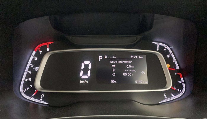 2023 KIA SONET GTX PLUS 1.0 DCT, Petrol, Automatic, 51,382 km, Odometer Image