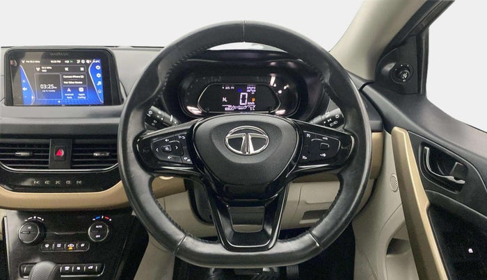 2022 Tata NEXON XZA PLUS (PREMIUM) DIESEL JET, Diesel, Automatic, 16,954 km, Steering Wheel Close Up