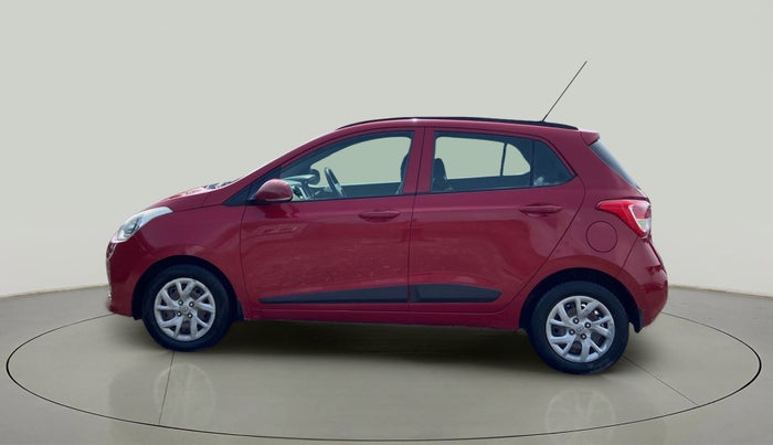 2017 Hyundai Grand i10 SPORTZ (O) 1.2 KAPPA VTVT, Petrol, Manual, 74,577 km, Left Side