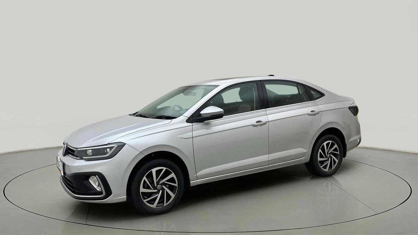 2023 Volkswagen VIRTUS TOPLINE TSI 1.0 MT, Petrol, Manual, 30,573 km, Left Front Diagonal