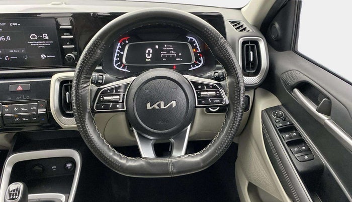 2023 KIA SONET HTX 1.0 IMT, Petrol, Manual, 18,711 km, Steering Wheel Close Up