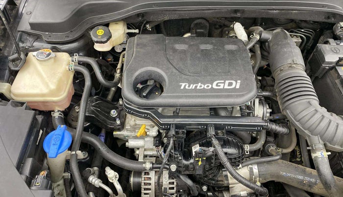 2023 KIA SONET HTX 1.0 IMT, Petrol, Manual, 18,711 km, Engine View - Right