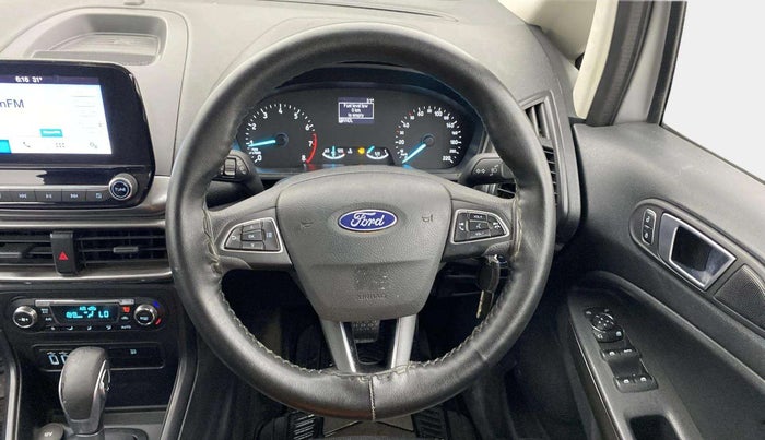 2017 Ford Ecosport TREND + 1.5L PETROL AT, Petrol, Automatic, 48,901 km, Steering Wheel Close Up