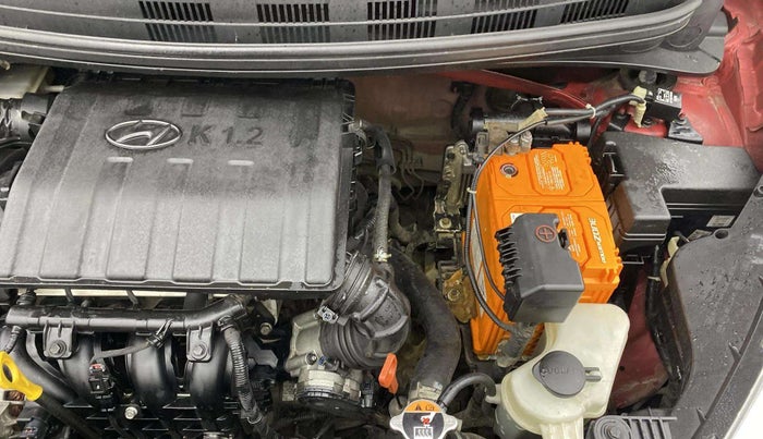 2018 Hyundai Grand i10 SPORTZ (O) AT 1.2 KAPPA VTVT, Petrol, Automatic, 51,831 km, Engine View - Left