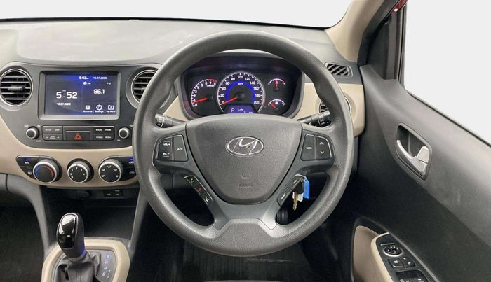 2018 Hyundai Grand i10 SPORTZ (O) AT 1.2 KAPPA VTVT, Petrol, Automatic, 51,831 km, Steering Wheel Close Up
