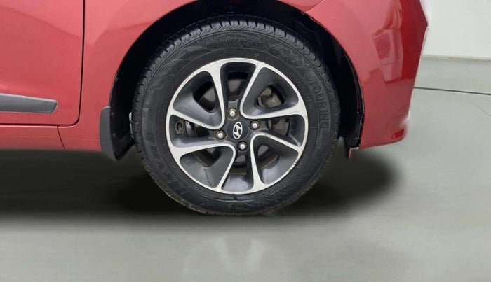 2018 Hyundai Grand i10 SPORTZ (O) AT 1.2 KAPPA VTVT, Petrol, Automatic, 51,831 km, Right Front Wheel