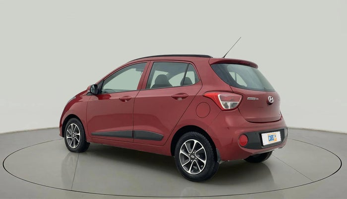 2018 Hyundai Grand i10 SPORTZ (O) AT 1.2 KAPPA VTVT, Petrol, Automatic, 51,831 km, Left Back Diagonal