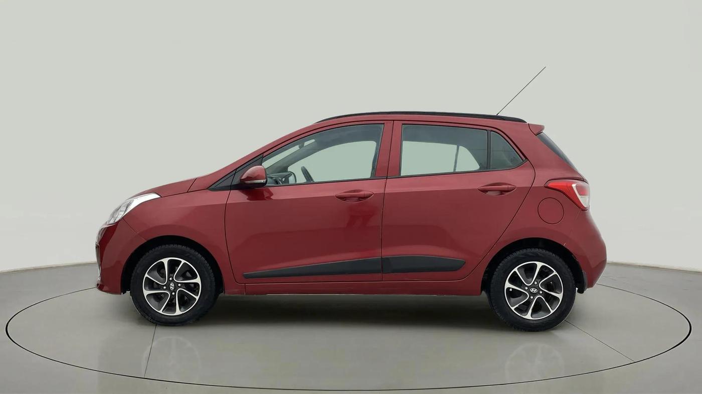 2018 Hyundai Grand i10 SPORTZ (O) AT 1.2 KAPPA VTVT, Petrol, Automatic, 51,831 km, Left Side