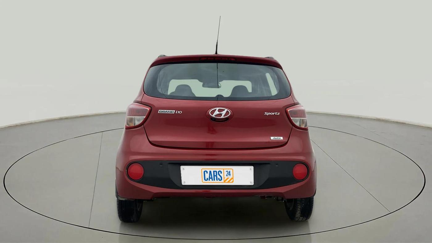 2018 Hyundai Grand i10 SPORTZ (O) AT 1.2 KAPPA VTVT, Petrol, Automatic, 51,831 km, Back/Rear