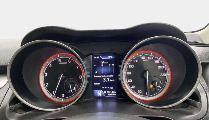 2022 Maruti Swift ZXI PLUS AMT, Petrol, Automatic, 52,973 km, Odometer Image