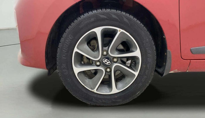 2018 Hyundai Grand i10 SPORTZ AT 1.2 KAPPA VTVT, Petrol, Automatic, 37,993 km, Left Front Wheel