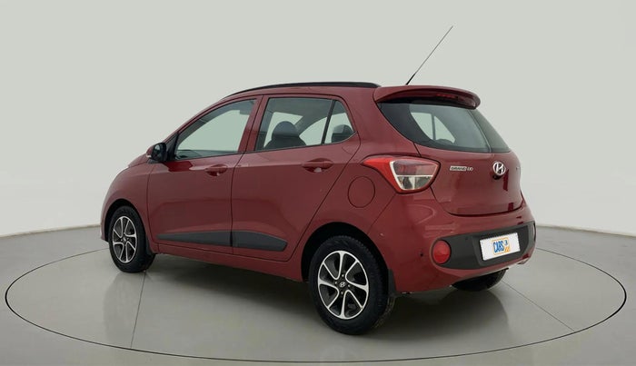 2018 Hyundai Grand i10 SPORTZ AT 1.2 KAPPA VTVT, Petrol, Automatic, 37,993 km, Left Back Diagonal