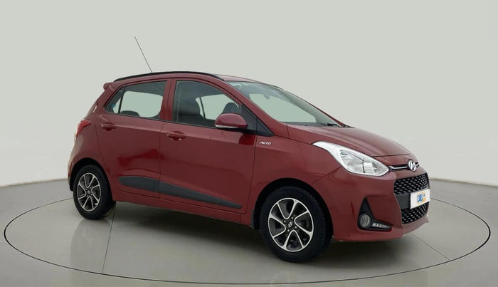 2018 Hyundai Grand i10 SPORTZ AT 1.2 KAPPA VTVT, Petrol, Automatic, 37,993 km, Right Front Diagonal