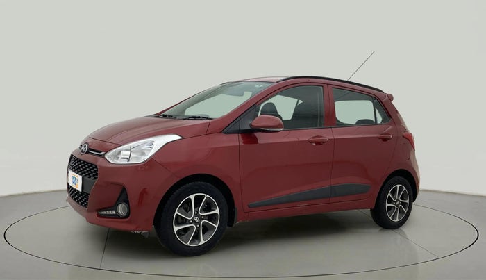 2018 Hyundai Grand i10 SPORTZ AT 1.2 KAPPA VTVT, Petrol, Automatic, 37,993 km, Left Front Diagonal