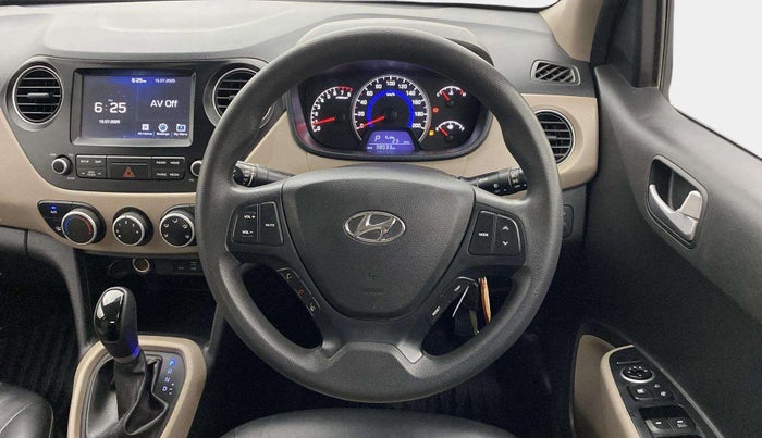 2018 Hyundai Grand i10 SPORTZ AT 1.2 KAPPA VTVT, Petrol, Automatic, 37,993 km, Steering Wheel Close Up