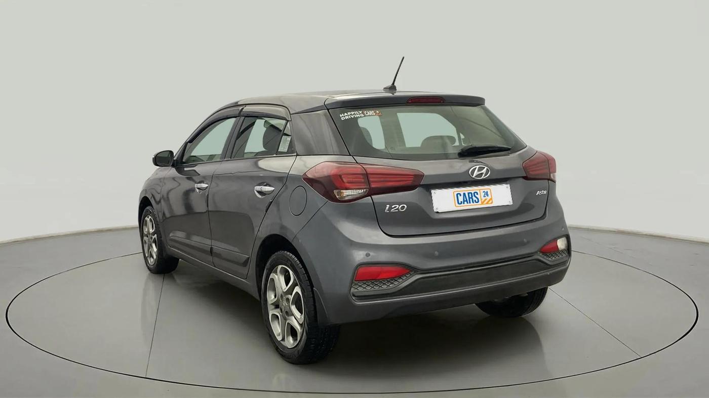 2019 Hyundai Elite i20 ASTA 1.2 (O), Petrol, Manual, 53,332 km, Left Back Diagonal