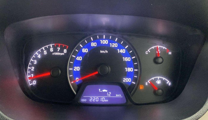 2015 Hyundai Xcent SX 1.2 (O), Petrol, Manual, 21,966 km, Odometer Image