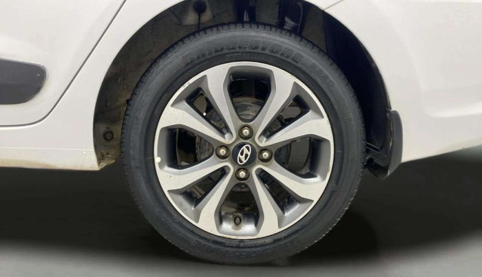 2015 Hyundai Xcent SX 1.2 (O), Petrol, Manual, 21,966 km, Left Rear Wheel