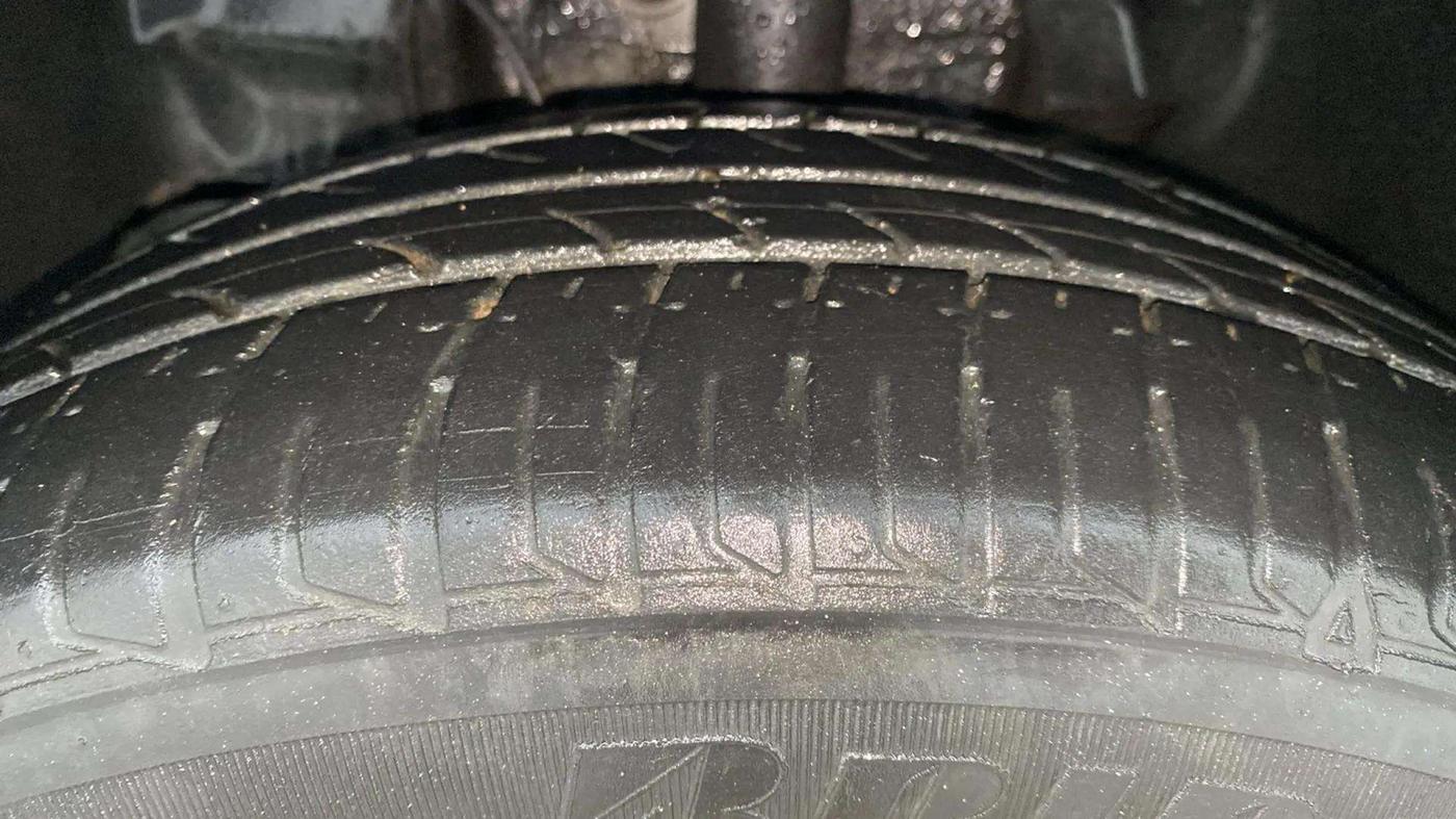 2022 Tata TIGOR XZ PLUS CNG, CNG, Manual, 36,138 km, Left Front Tyre Tread