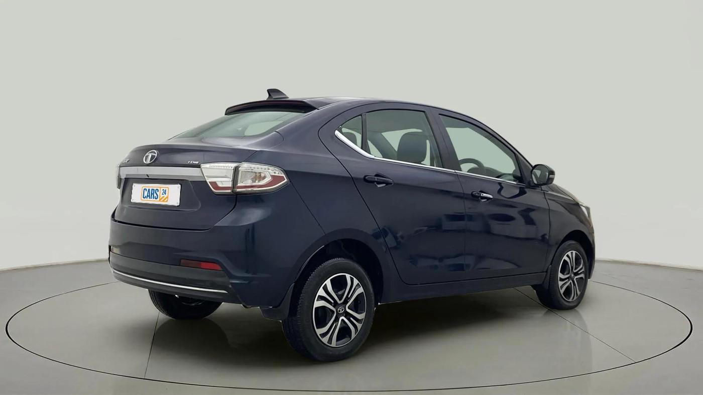 2022 Tata TIGOR XZ PLUS CNG, CNG, Manual, 36,138 km, Right Back Diagonal
