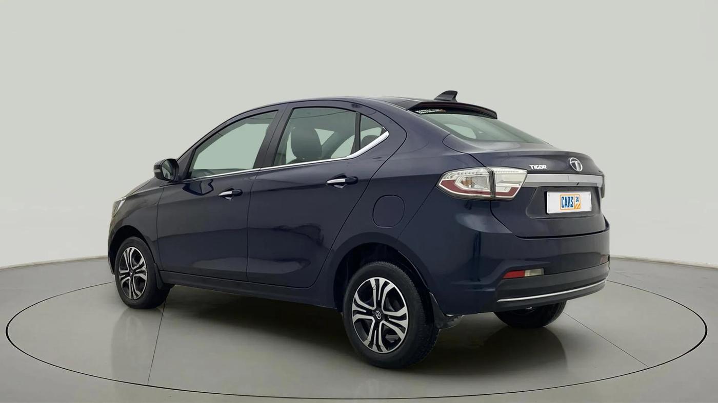 2022 Tata TIGOR XZ PLUS CNG, CNG, Manual, 36,138 km, Left Back Diagonal