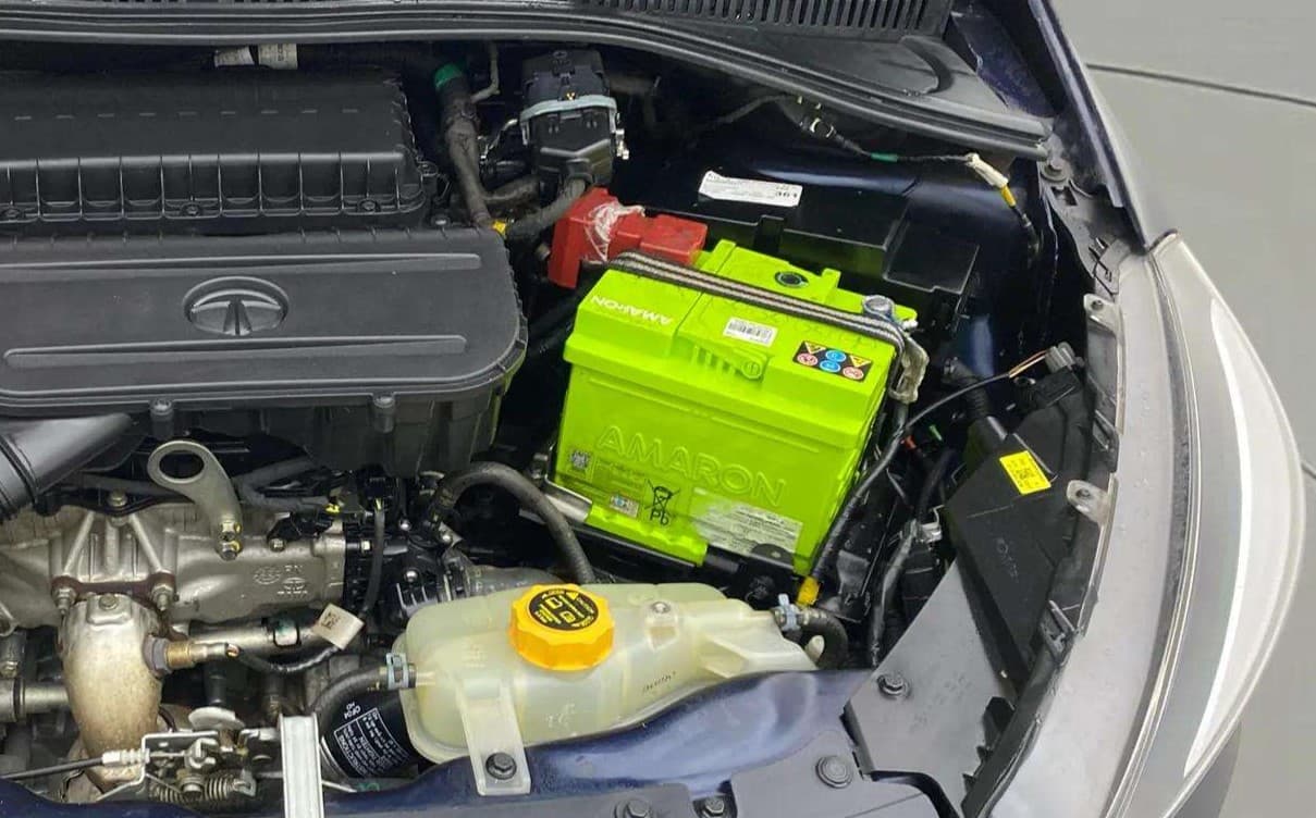 2022 Tata TIGOR XZ PLUS CNG, CNG, Manual, 36,138 km, Engine View - Left