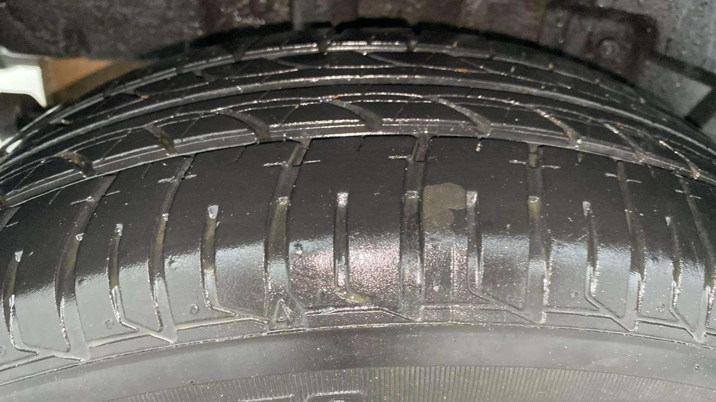 2022 Tata TIGOR XZ PLUS CNG, CNG, Manual, 36,138 km, Right Rear Tyre Tread