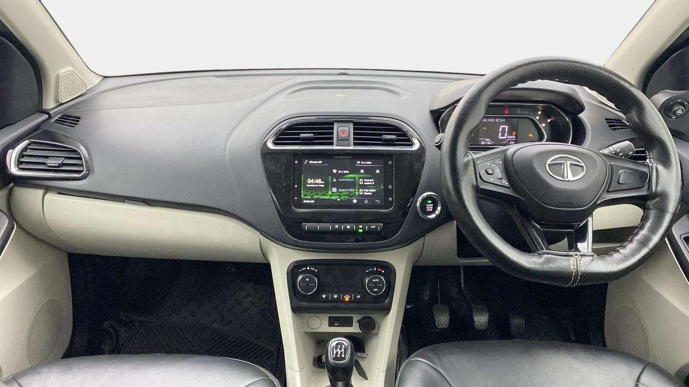 2022 Tata TIGOR XZ PLUS CNG, CNG, Manual, 36,138 km, Dashboard