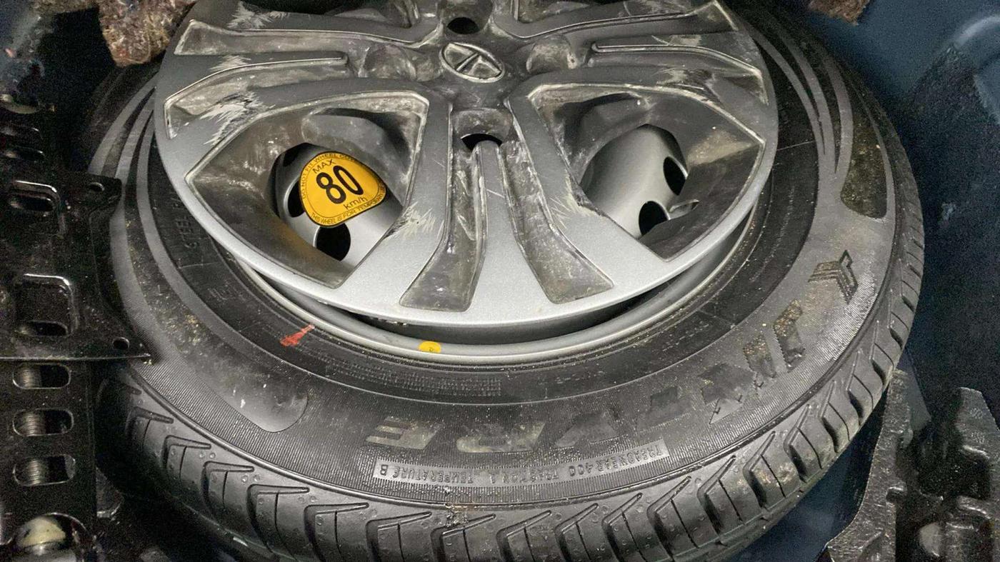 2022 Tata TIGOR XZ PLUS CNG, CNG, Manual, 36,138 km, Spare Tyre