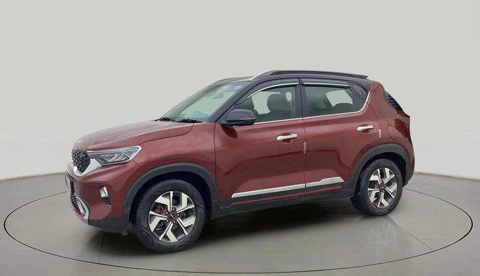 2021 KIA SONET GTX PLUS 1.0 IMT DUAL TONE, Petrol, Manual, 49,016 km, Left Front Diagonal