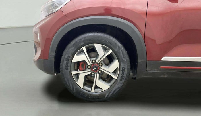 2021 KIA SONET GTX PLUS 1.0 IMT DUAL TONE, Petrol, Manual, 49,016 km, Left Front Wheel