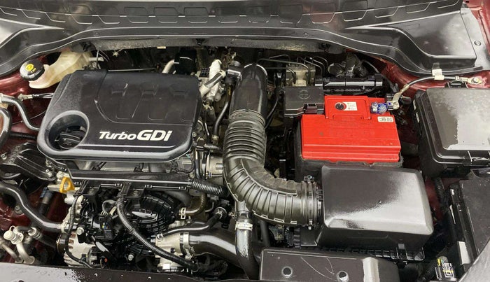 2021 KIA SONET GTX PLUS 1.0 IMT DUAL TONE, Petrol, Manual, 49,016 km, Engine View - Left