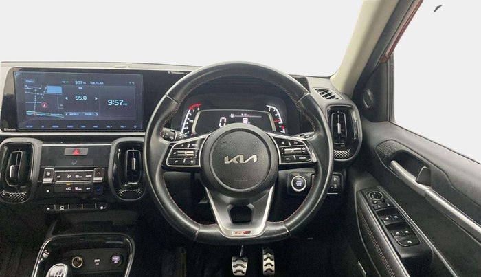 2021 KIA SONET GTX PLUS 1.0 IMT DUAL TONE, Petrol, Manual, 49,016 km, Steering Wheel Close Up
