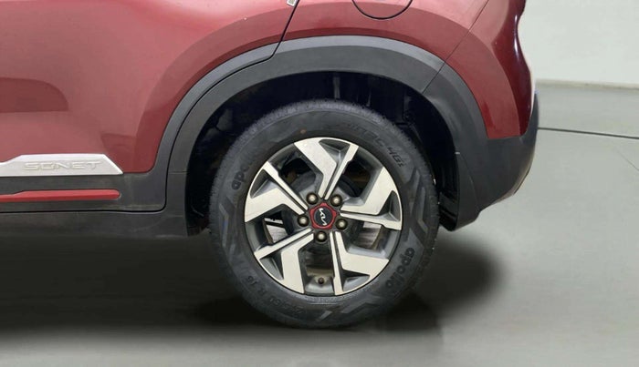 2021 KIA SONET GTX PLUS 1.0 IMT DUAL TONE, Petrol, Manual, 49,016 km, Left Rear Wheel