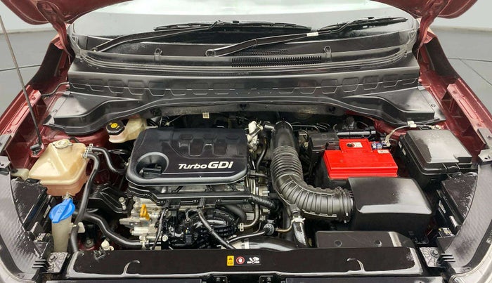 2021 KIA SONET GTX PLUS 1.0 IMT DUAL TONE, Petrol, Manual, 49,016 km, Engine View