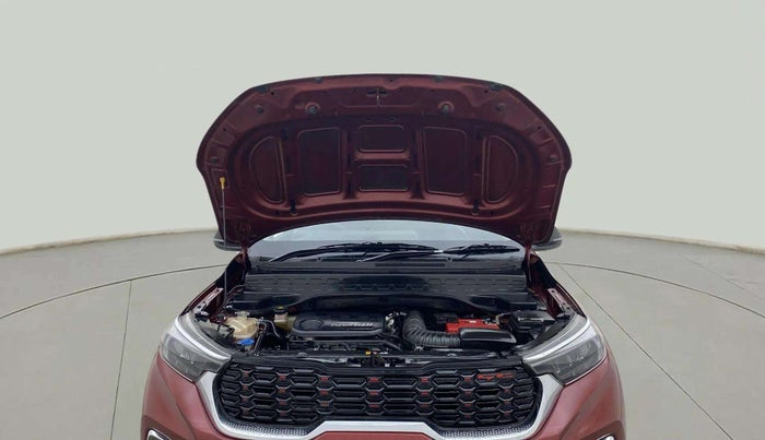 2021 KIA SONET GTX PLUS 1.0 IMT DUAL TONE, Petrol, Manual, 49,016 km, Open Bonet
