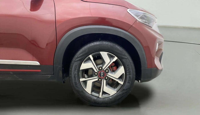 2021 KIA SONET GTX PLUS 1.0 IMT DUAL TONE, Petrol, Manual, 49,016 km, Right Front Wheel
