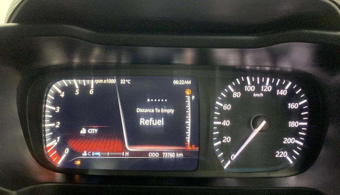 2021 Tata ALTROZ XZ DIESEL, Diesel, Manual, 73,695 km, Odometer Image