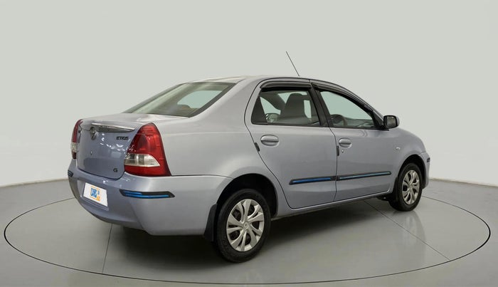 2013 Toyota Etios G, Petrol, Manual, 44,267 km, Right Back Diagonal
