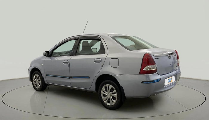 2013 Toyota Etios G, Petrol, Manual, 44,267 km, Left Back Diagonal