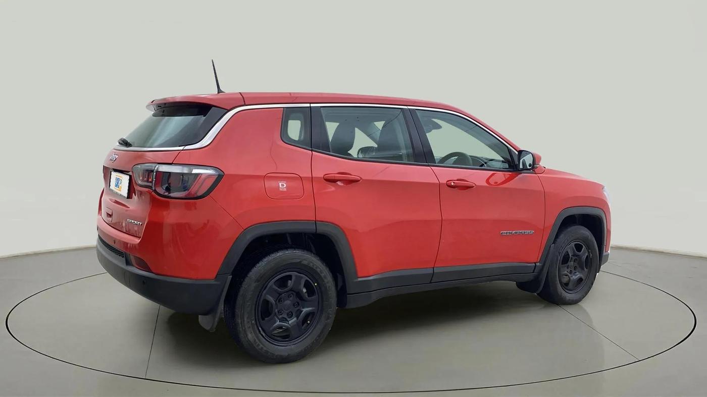 2018 Jeep Compass SPORT 2.0 DIESEL, Diesel, Manual, 51,077 km, Right Back Diagonal