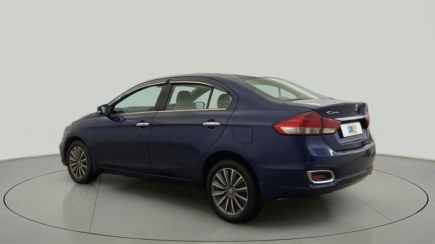 2020 Maruti Ciaz ALPHA  AT 1.5 SHVS PETROL, Petrol, Automatic, 64,778 km, Left Back Diagonal