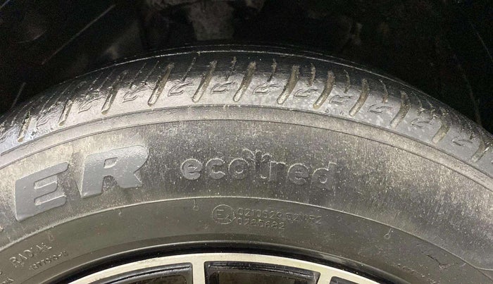 2020 KIA SONET HTX 1.5, Diesel, Manual, 57,906 km, Left Front Tyre Tread