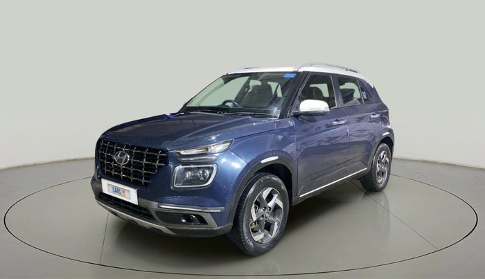 2019 Hyundai VENUE SX 1.0 (O) TURBO DUAL TONE, Petrol, Manual, 47,219 km, Left Front Diagonal