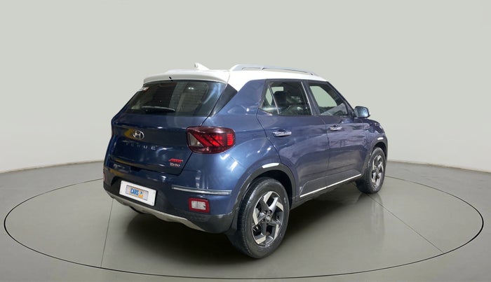2019 Hyundai VENUE SX 1.0 (O) TURBO DUAL TONE, Petrol, Manual, 47,219 km, Right Back Diagonal